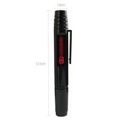 2pcs Lens Cleaning Pen with Carbon Cleaning Head and Brush for DSLR Digital Camera and Drone, Telescope, Magnifying Glass, Mobile Phone Screen, etc.