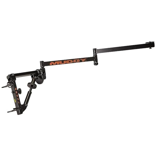 Muddy Outfitter Camera Arm, Steel, 360 Degree Extendable (Black) | 4 X 14 X 40, 4.5 Lb, 10 Lb Capacity, Quiet Pivots, Quick-Release, 2 Bolt Sizes - style: Outfitter Camera Arm