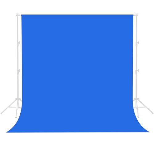 Royal Blue Backdrop for Photoshoot 5 X 7 FT, Large Photography Photo Backdrop Background Screen for Photo Booth Backdrop Photoshoot Curtain Wedding, Video Meeting, Birthday Party,Podcasting - color: Blue, size: 5*7