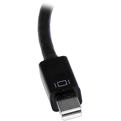 StarTech Active Mini DP to HDMI Adapter, 4K 30Hz, 1080p, DPCP (MDP2HD4KS) - color: Black, style: 4K 30Hz