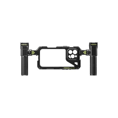 Freewell Genius Rig Cage for iPhone 16 Pro - Magnetic Filter Slot & 17mm Lens Mount, Tool-Free Setup, Multifunctional Tripod/Monopod Handle, Bluetooth Remote - style: 16 Pro