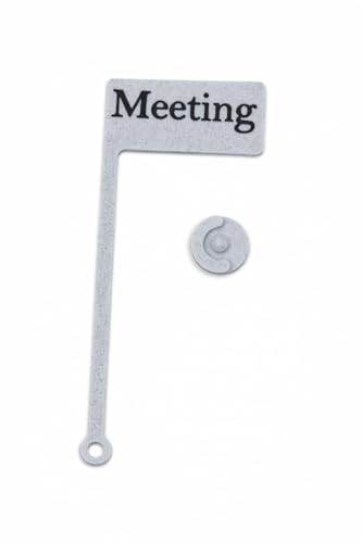 Desk Status Flag - Busy/on Call/Meeting/Back off - Focus Indicator for Home Office - Work from Home Desk Sign - Productivity Desk Accessory - PLA Material - style: Marble-CALL