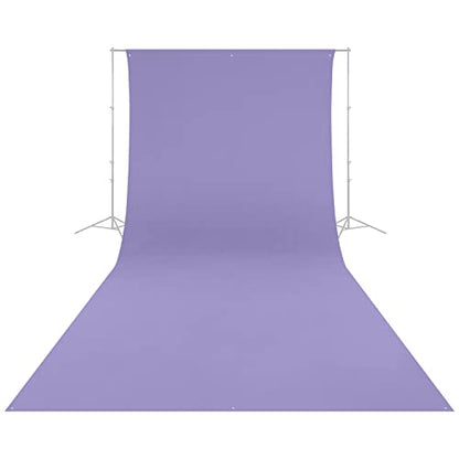 Westcott Wrinkle-Resistant 9' x 20' (2.75 x 6.1m) Backdrop for Photoshoots, Group Portraits, & Photo Booths - Portable and Travel Friendly (Periwinkle Purple) - color: Periwinkle Purple