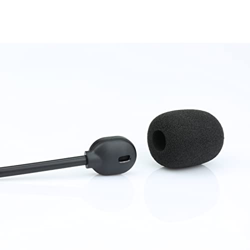 LEFXMOPHY Pop Filter Replacement for SteelSeries Arctis 1 3 5 7 7X 7P 9X Pro Gaming Headset Mic Foam Cover, 3-Pack Windscreen