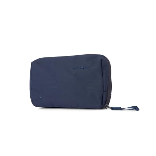 Moment Everything Tech Organizer – Water-Resistant Travel Pouch for Cables, Chargers & Accessories | Regular & Mini Sizes (Navy, Mini) - color: Navy, size: Mini
