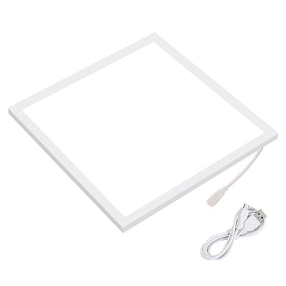 NUOBESTY LED Panel Lamp Photography Light 30cm Touch-Controlled LED Video Light for Indoor Filming Streaming Portable Camera Lighting Continuous Output