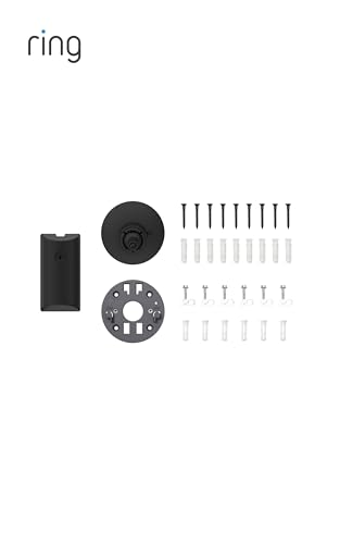 Ring Spare Parts Kit for Cameras — Compatible with Spotlight Cam Pro (Newest Model), Plug-In, Black - color: Black