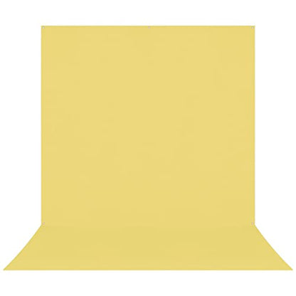 Westcott X-Drop Pro Wrinkle-Resistant 8' x 13' (2.44 x 3.96m) Sweep Backdrop for Full-Body Photos & Group Portraits, Video Interviews & Photo Booths - Portable and Travel Friendly (Canary Yellow) - color: Canary Yellow