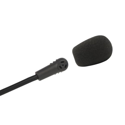 12 Pack Headset Microphone Windscreen Foam Cover Soft Comfortable and High-density Lapel Mic Covers Pop Filter Replacement Windshield for Headset Microphone