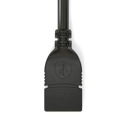 C2G 52106 USB A to A Long USB Extension Cable, 3.28 Feet (1 Meter), Black - color: Black, size: 3.3 Feet, style: USB A Male to A Female