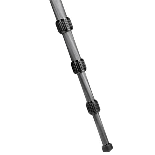 Manfrotto Element Traveller Small Aluminum 5-Section Tripod Kit with Ball Head - color: Carbon Fiber, size: Element Small 56.3"