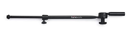 Gator Frameworks Adjustable Angled Mini Interlocking 16" Boom Arm, (GFW-MIC-MINIBM16) - style: 16" Boom - Fixed