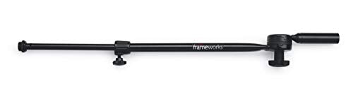 Gator Frameworks Adjustable Angled Mini Interlocking 16" Boom Arm, (GFW-MIC-MINIBM16) - style: 16" Boom - Fixed