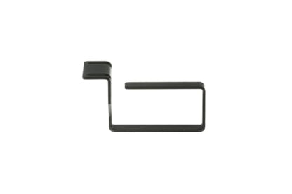 Kendall Howard Universal Wire Minder 1U - Cable Manager for Network Cable Management, Cable Wire Organizer, Black Powder Coated Steel, 1.5"x3" Capacity, EIA Compliant
