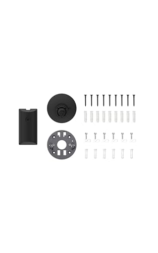 Ring Spare Parts Kit for Cameras — Compatible with Spotlight Cam Pro (Newest Model), Plug-In, Black - color: Black