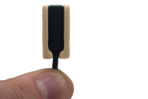 URSA MiniMount. Slim, Low-Profile and Made from Hardened Plastic. Hand-Finished for Smoothness. Includes 5X Hypoallergenic MiniMount Stickies (Beige, Sony ECM-V1) - color: Beige, size: Sony ECM-V1