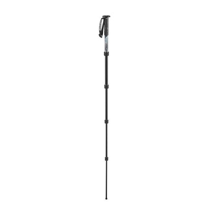 Manfrotto Element MII MMELMIIA5BK, Lightweight 5-Section Aluminium Travel Camera Monopod, with Wrist Strap, Rubber Grip, Twist Locks, Load up 15kg, for Compact Cameras, Mirrorless, DSLR, Black - style: 5 Sections Alu Monop
