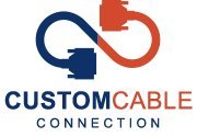 Custom Cable Connection 50 Foot 3.5mm Mono Male to Male Cable with Black PVC Jacket - size: 50 Foot