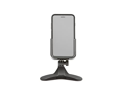 WeatherTech DeskFone - Universal Desktop Cell Phone Holder - color: Black Plastic Knobs
