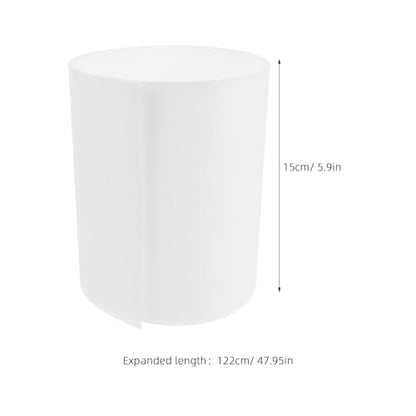 Soft Light Led Diffuser Sheet For Strip Lights, Flexible Plastic Lamp Lens Panel For Signage, Ceiling Fixture Shade, Lightbox, Spotlights 122x15cm/48'' x5.9'' - size: 122.00X15.00X0.10CM