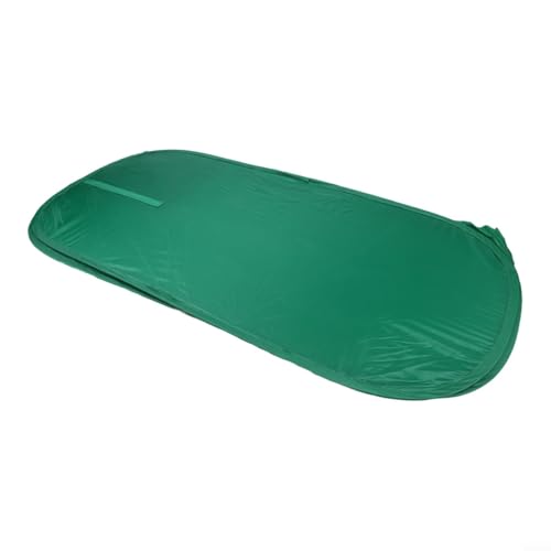 Portable Green Screen Chair, Foldable Velvet Chroma Key Background for Video Streaming, Home Office and Photography Studio, Compact Storage Bag Included