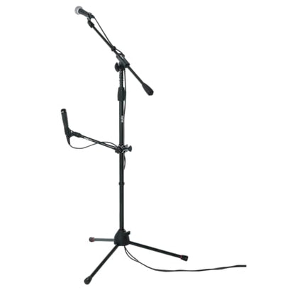 Gator Frameworks Adjustable Clamp-On Angled Mini Interlocking Design, 9" Boom Arm (GFW-MIC-CLMPBM9) - style: 9" Boom - Clamp