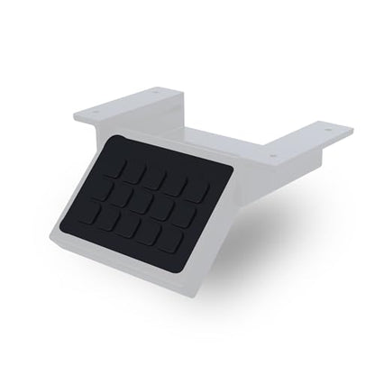 Under Desk Stream Deck Mount for Streaming Setup - Live Streaming & Gaming Equipment for MK1 & MK2 Controller Holder with 4 Screws, Content Creators, Streamers & Gamers' Desk Must-Haves - White - color: White