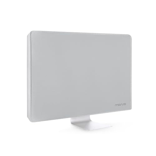 MOSISO Monitor Dust Cover 26, 27, 28, 29 inch Anti-Static Dustproof LCD/LED/HD Panel Case Computer Screen Protective Sleeve Compatible with iMac 27 inch, 26-29 inch PC, Desktop and TV, Gray - color: Gray, size: 26-29 inch