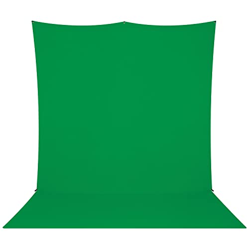Westcott X-Drop Pro Wrinkle-Resistant 8' x 13' (2.44 x 3.96m) Sweep Backdrop for Full-Body Photos & Group Portraits, Video Interviews & Photo Booths - Portable and Travel Friendly (Chroma Key Green) - color: Chroma Key Green