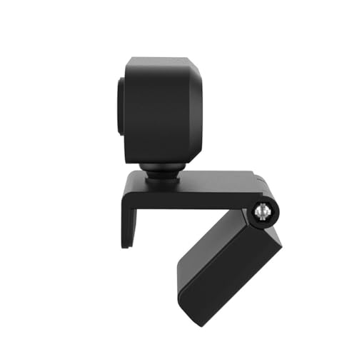 1080p Webcam with Microphone for Pc, Computer Camera, Web Camera for Desktop Computer, Adaptable Angle and Flexible, USB 2.0 Pc Cameras Automatic Correction, Suit for Video Calls, Online Meetings