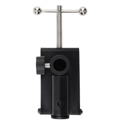 C-Clamp Base Stand Mounting Accessory, Metal Table Mount Desk Clamp for Desktop Lamp Monitor Microphone Mic Arm Stand (12mm/0.47" Dia Hole)