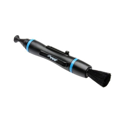 LENSPEN MiniPro. Professional Small, Lightweight Camera Lens Cleaning Pen with Carbon Compound Technology and Retractable Brush for Removal of Fingerprints, Grease and Dust from any Optical Device, black | Professional Small & Lightweight, Carbon Compound