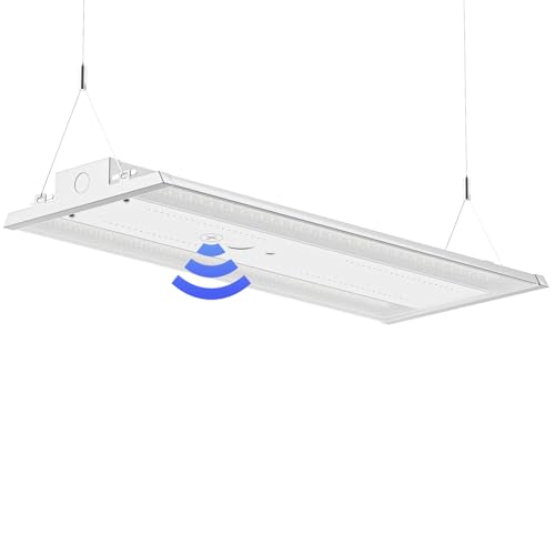 210W LED Linear High Bay LED Shop Lights, 31500LM 0-10V Dimmable 5000K Daylight, Adjustable LED High Bay Shop Lights Lighting Fixtures for Garage Warehouse Workshop, UL - color: 5000K/210W 1Pack, size: 210W