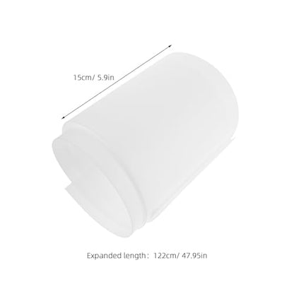 Soft Light Led Diffuser Sheet For Strip Lights, Flexible Plastic Lamp Lens Panel For Signage, Ceiling Fixture Shade, Lightbox, Spotlights 122x15cm/48'' x5.9'' - size: 122.00X15.00X0.10CM