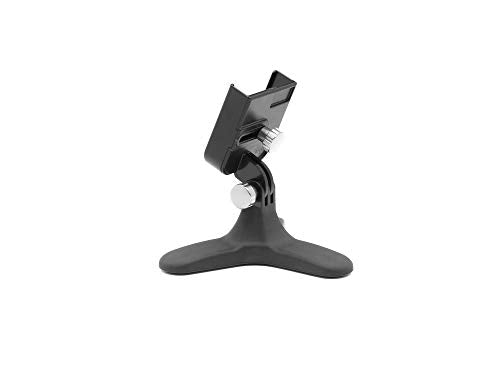 WeatherTech DeskFone - Universal Desktop Cell Phone Holder (Silver Metal Knobs) - color: Silver Metal Knobs