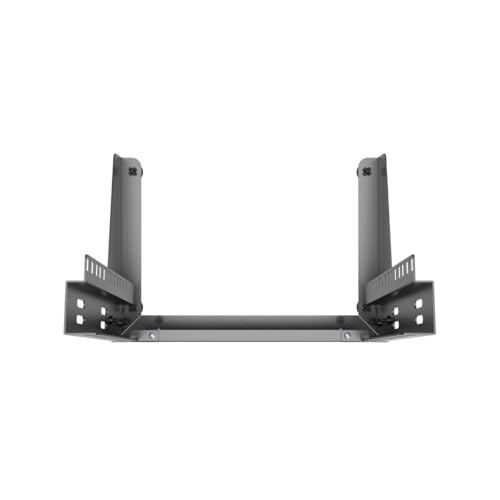 10 inch Small Desktop Network Rack, 4U Mini Open Frame Desktop Server Rack for 10" Network, Servers, Audio, and Video Equipment (4U) - size: 4U