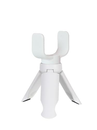 LZYDD Webcam Clip with Mini Desk Tripod Mount for Logitech StreamCam 1080P HD 60fps Streaming Webcam (White) - color: White