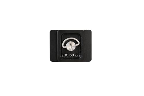 VANGUARD QS-60 V2 Quick Shoe Release Plate for Alta Pro 2/2+ and Arca Compatible Tripod Heads