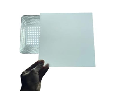 Milky White Double Sided Frosted Acrylic Diffuser Panel for LED Lighting - 1.4MM Thick High Transmittance Cover(200X300MM 1PCS) - size: 200X300MM 1PCS