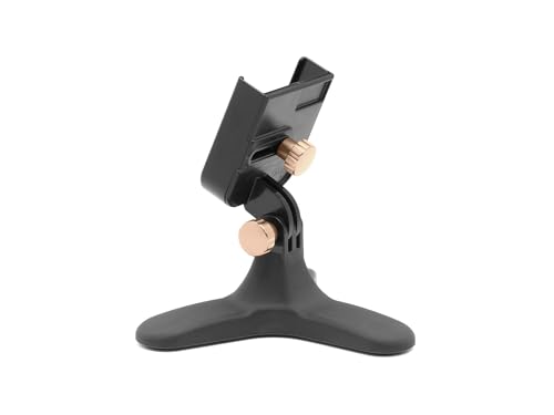 WeatherTech DeskFone - Universal Desktop Cell Phone Holder (Gold Metal Knobs) - color: Gold Metal Knobs