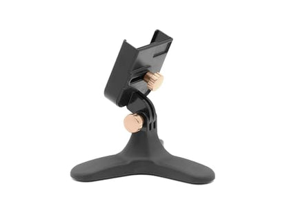 WeatherTech DeskFone - Universal Desktop Cell Phone Holder (Gold Metal Knobs) - color: Gold Metal Knobs