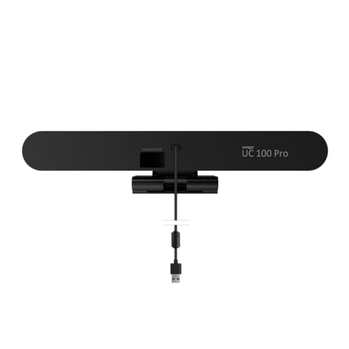 IMAGO UC100PRO Webcam with Speakers and Microphone - Echo Cancellation & Noise Reduction - 94° View for Meeting/Online Classes/Zoom/YouTube