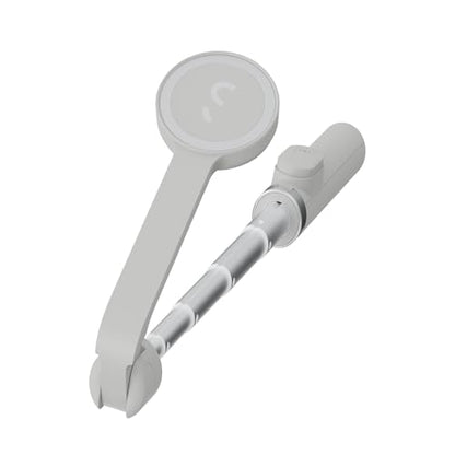 ShiftCam SnapStand Selfie – Magnetic Selfie Stick & Tripod – Compact, Foldable & Extendable with Tilt Head and Magnetic Bluetooth Remote (Stone, SnapStand Selfie) - color: Stone, size: SnapStand Selfie
