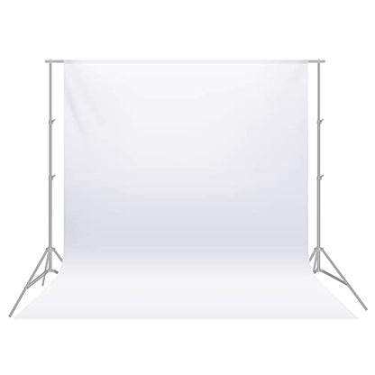 NEEWER 10 x 12FT / 3 x 3.6M PRO Photo Studio Premium Polyester Collapsible Backdrop Background for Photography, Video and Television (Backdrop ONLY) - White - color: White, size: 10 x 12 ft