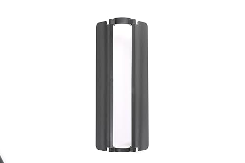 REFLEX CAMERA Portable 20W RGB Light Stick with Barndoor, 1-100% Brightness, 2700-7500K, 1/4" Screw Built-in Lithium Battery, Metal Body, Special Effects Modes, Remote Control, Power Adapter Included