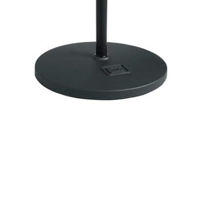 Gator Frameworks Microphone Stand with 12" Weighted Base and Deluxe Soft Grip Squeeze Height Adjustment, (GFW-MIC-1201) - style: 12" Weighted Base - Deluxe Height Adjust