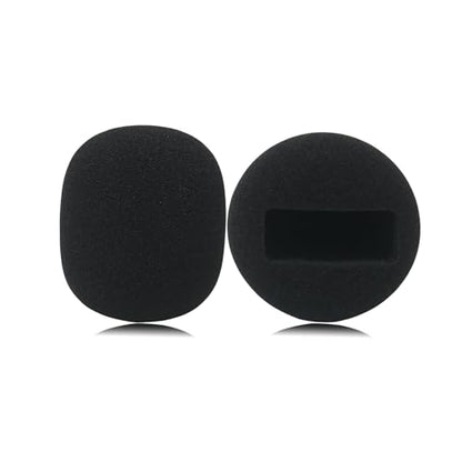 Interview Go Handheld Stand Microphone Cover for DJI Mic, Rode, Hollyland Lark Wireless Mic Holder Windscreen Pop Filter 2 PCS