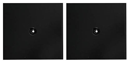 Rockville RVSM1 Pair of Near-Field Studio Monitor Stands, Adjustable Height 33-45in, Heavy-Duty Steel, EVA Foam Padding, Vibration Reduction, for Home Studio Musicians and Audio Engineers