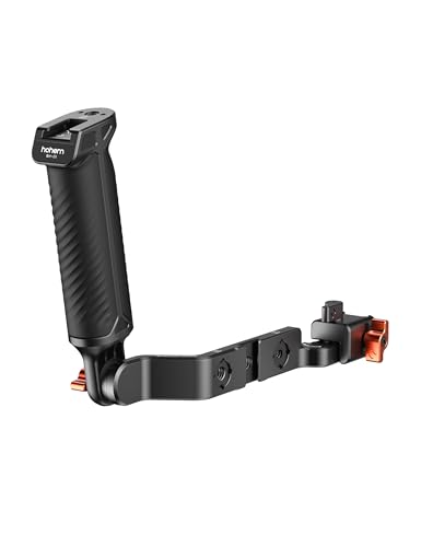 hohem Adjustable Sling Handgrip Gimbal Sling Handle for iSteady M7/iSteady M6/iSteady MT2, Ergonomic Grip for Low Angle Shots, L-Shaped Lever, BH-01