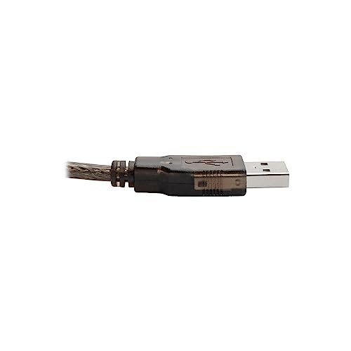 Tripp Lite USB-A to USB-B Active Repeater Printer Cable M/M 30ft 30' (U042-030), Black - size: 30 ft.